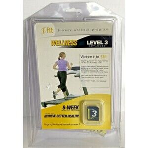 IFit Advanced Wellness Treadmill Level 3 SD Card Workout Program Treadmill Disc